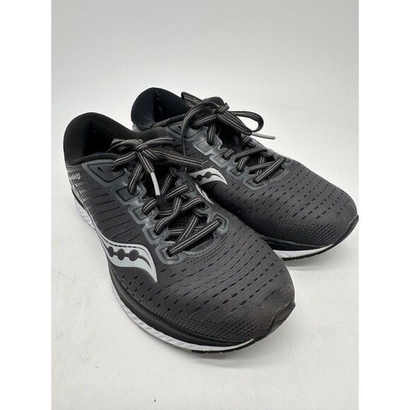 Saucony Guide 13 Running Shoes Womens Size 7W Black Wide Supportive Cushion - Picture 9 of 16